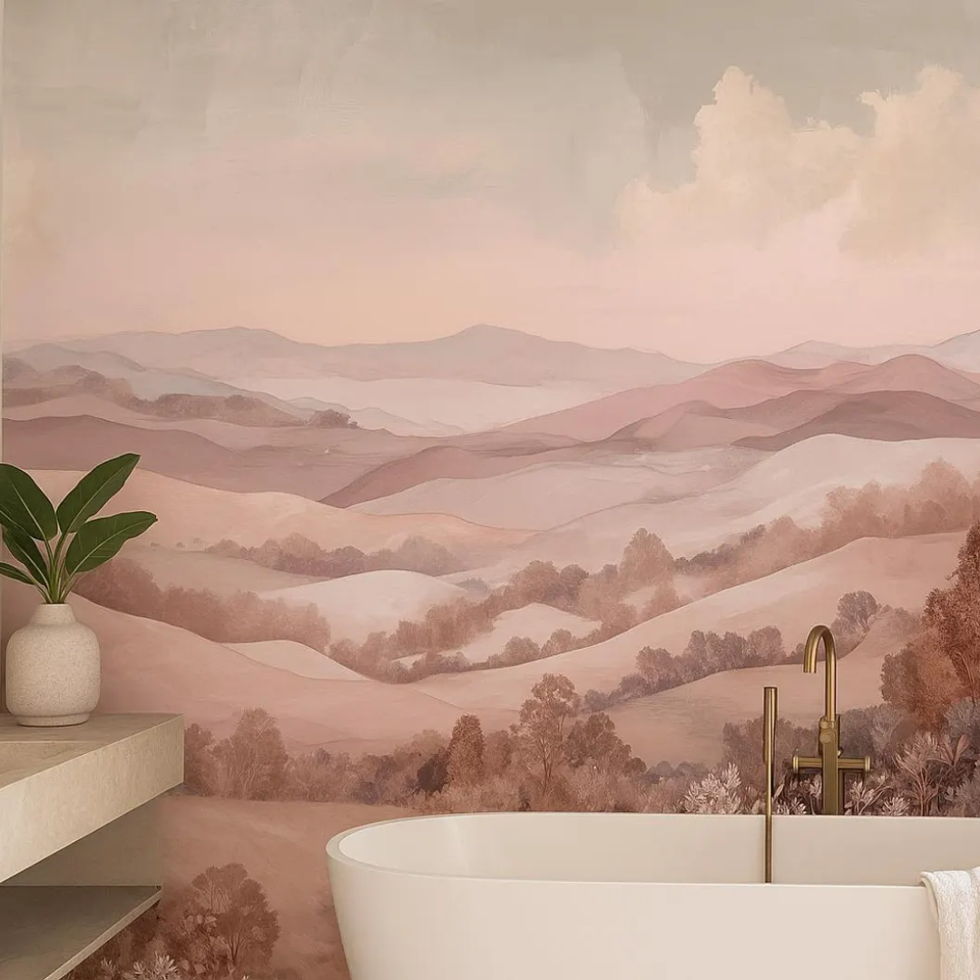 Desert Blush Vista Wallpaper