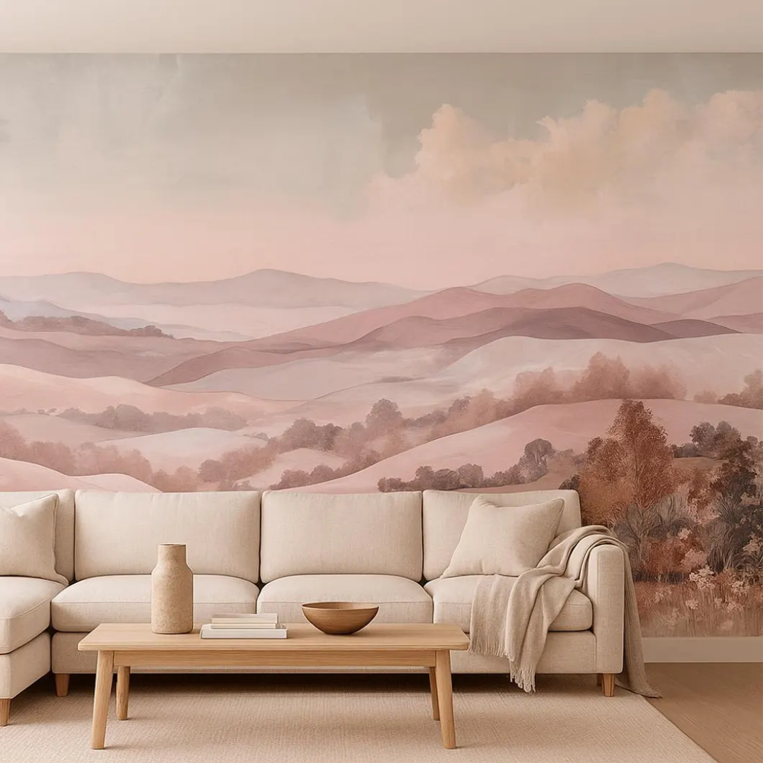 Desert Blush Vista Wallpaper