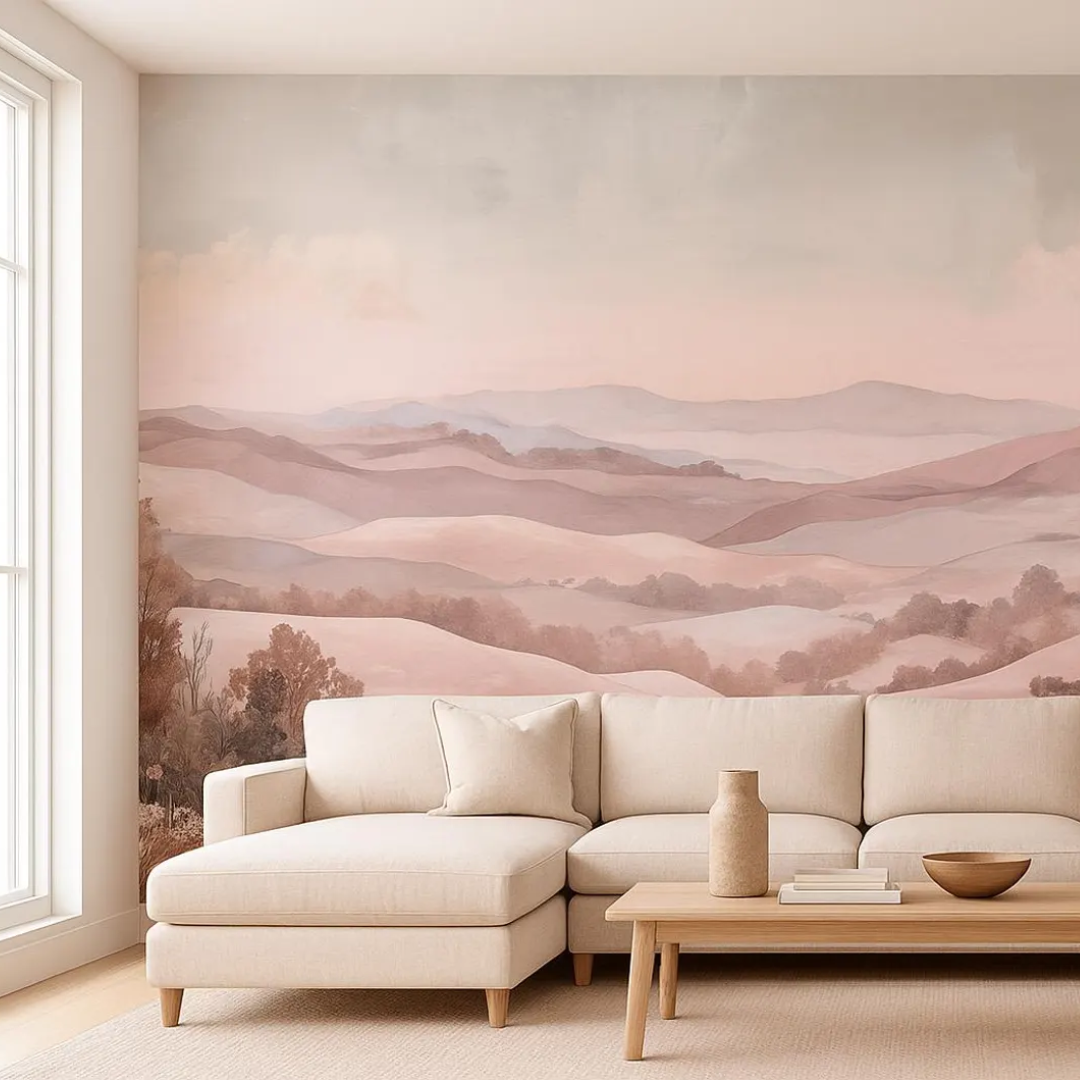 Desert Blush Vista Wallpaper