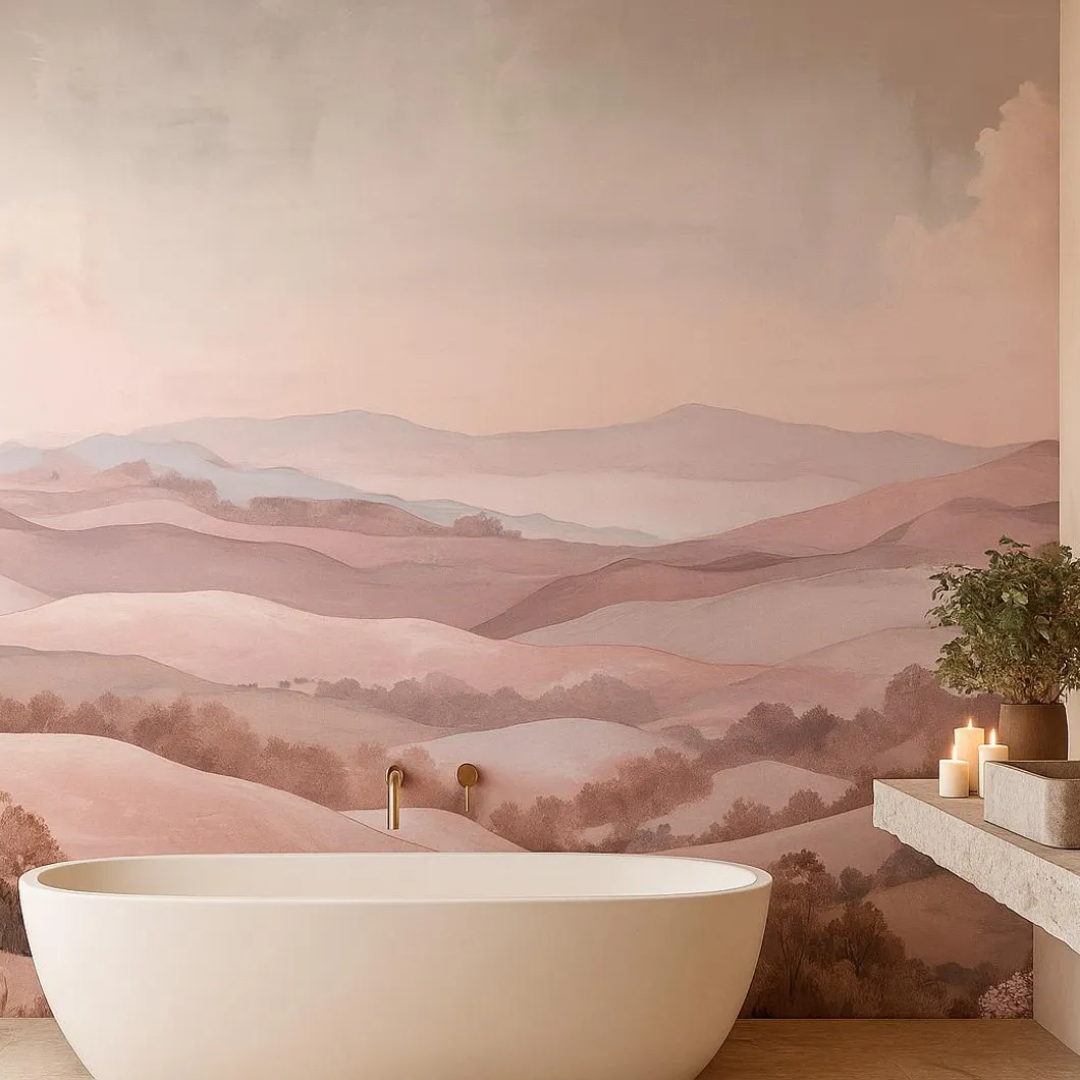 Desert Blush Vista Wallpaper