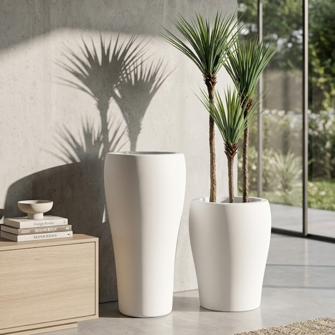 Solstice Palm Sculpt Planter