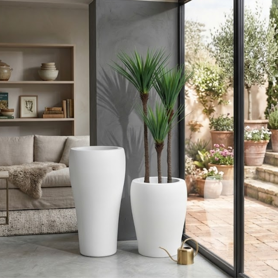 Solstice Palm Sculpt Planter