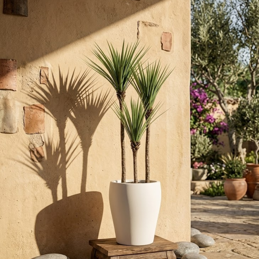 Solstice Palm Sculpt Planter