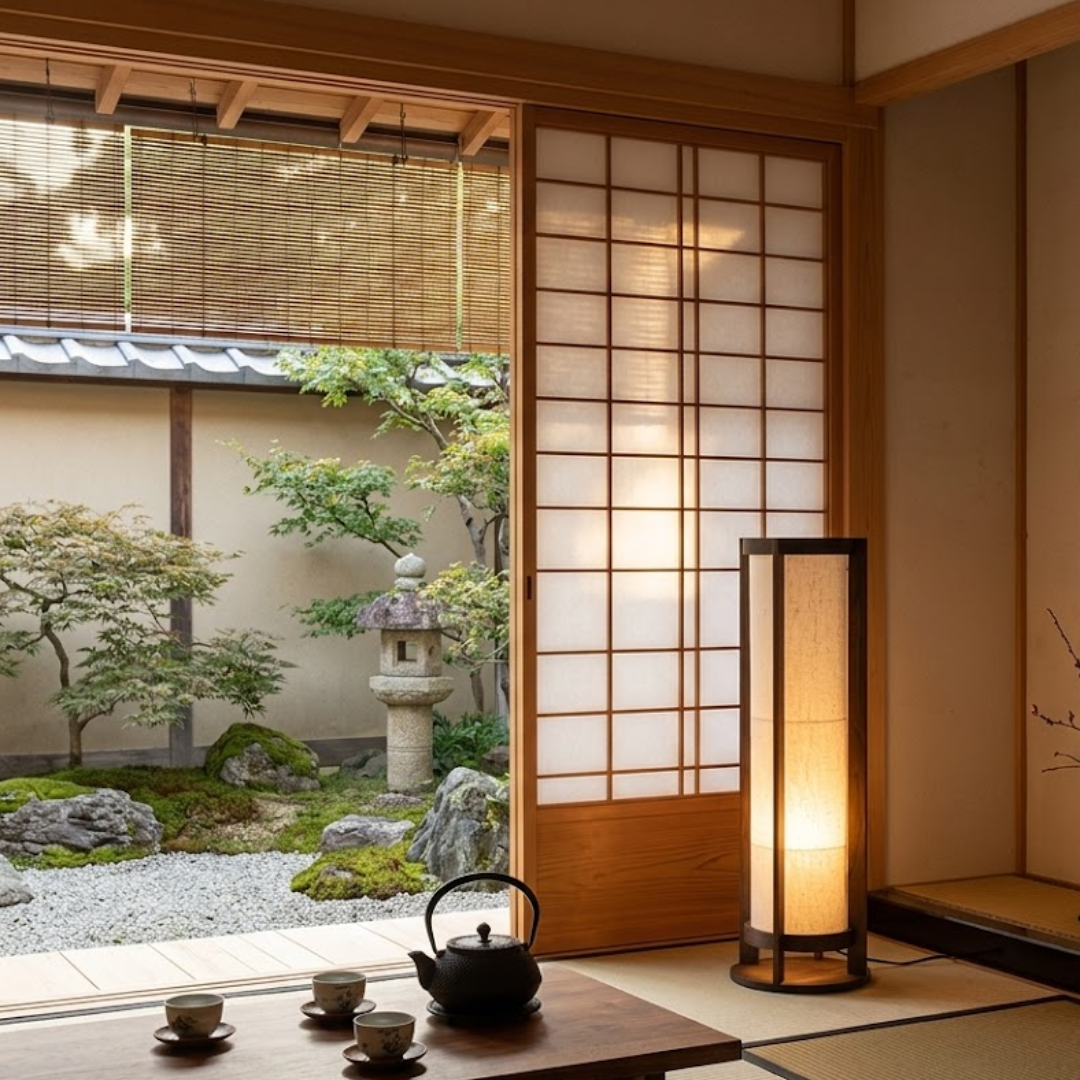 Zen Cylindrical Floor Lamp