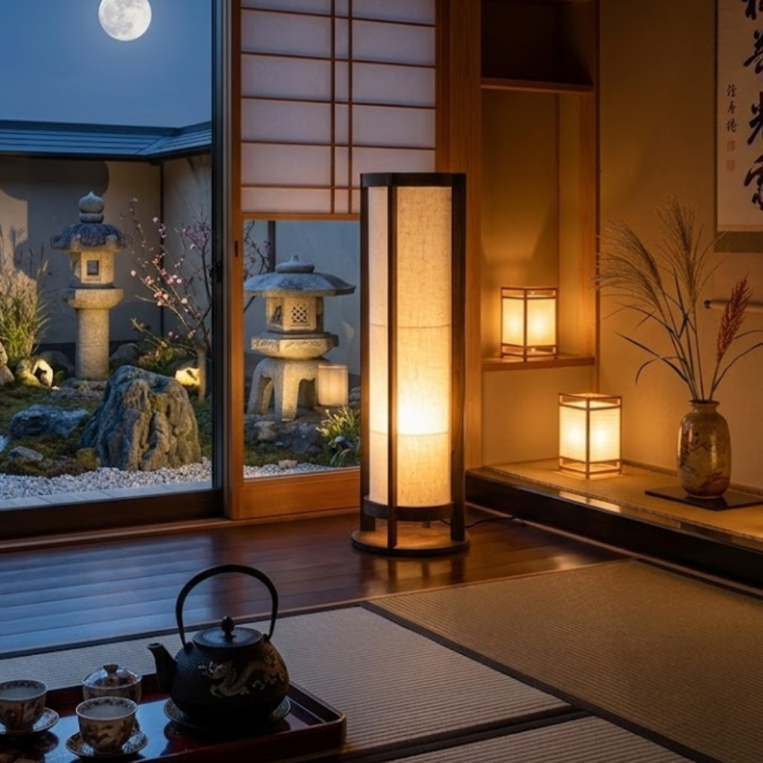 Zen Cylindrical Floor Lamp