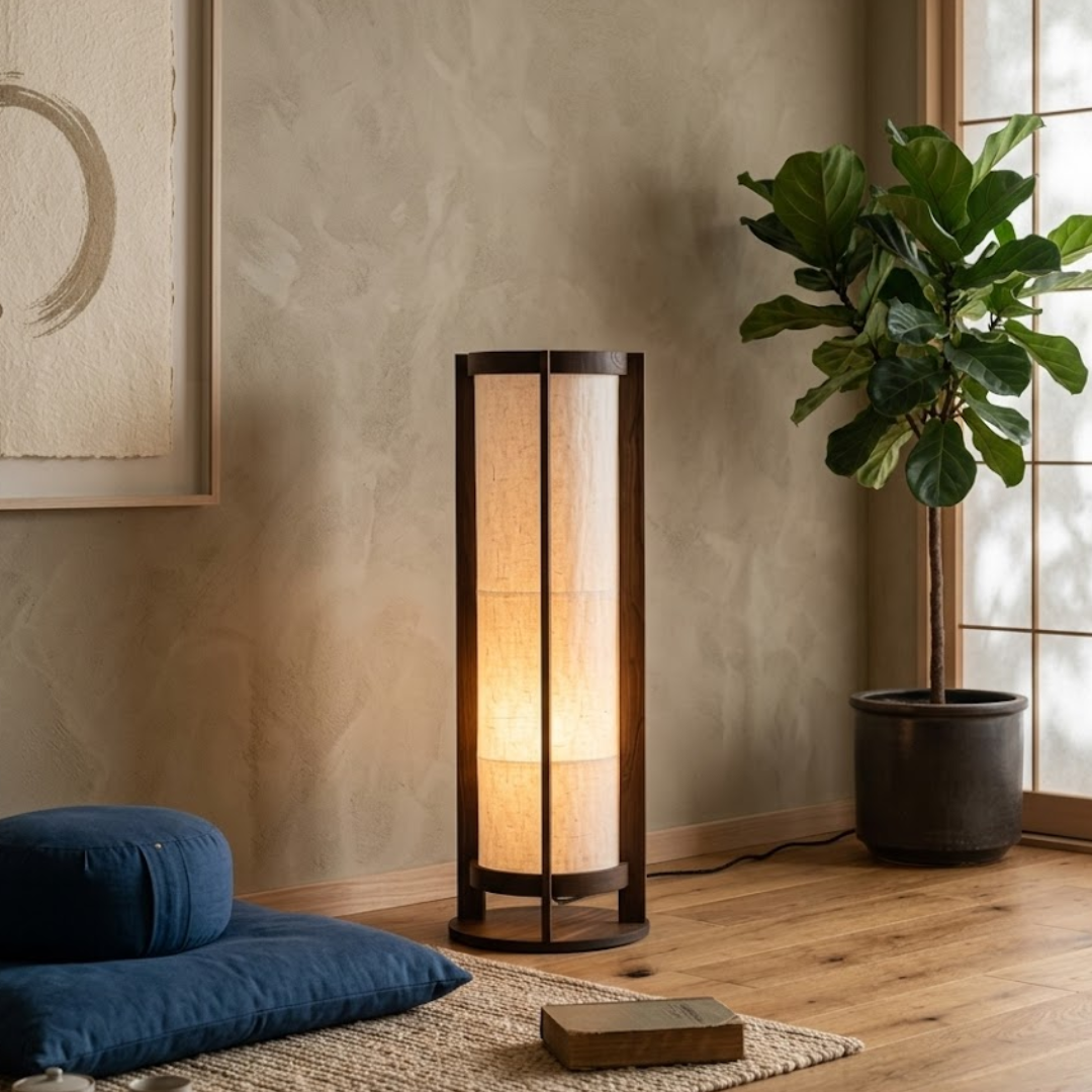 Zen Cylindrical Floor Lamp