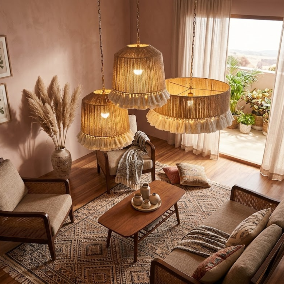 Bohemia Tassel Pendant Light
