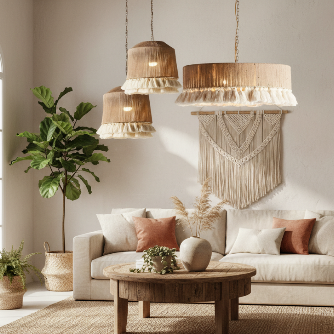 Bohemia Tassel Pendant Light