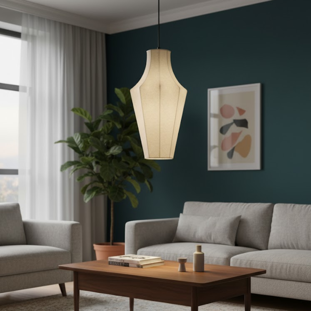 Contemporary Dome Pendant Lamp.