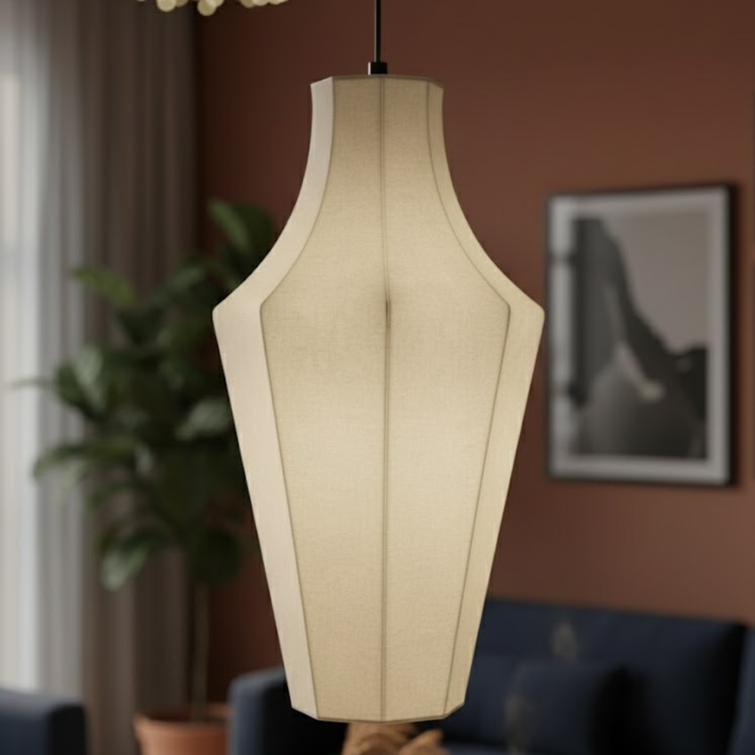 Contemporary Dome Pendant Lamp.