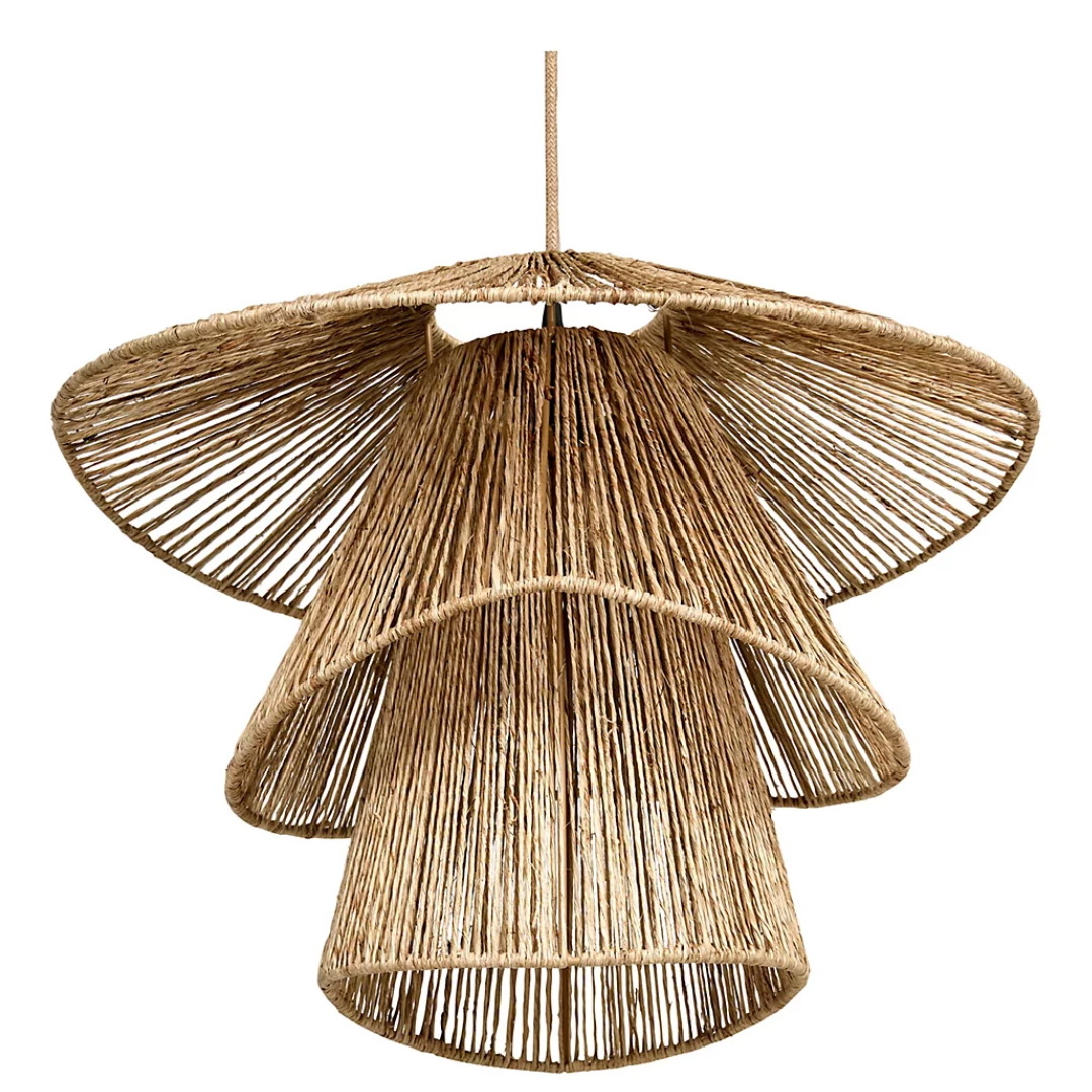 Savanna Jute Tiered Pendant Lamp