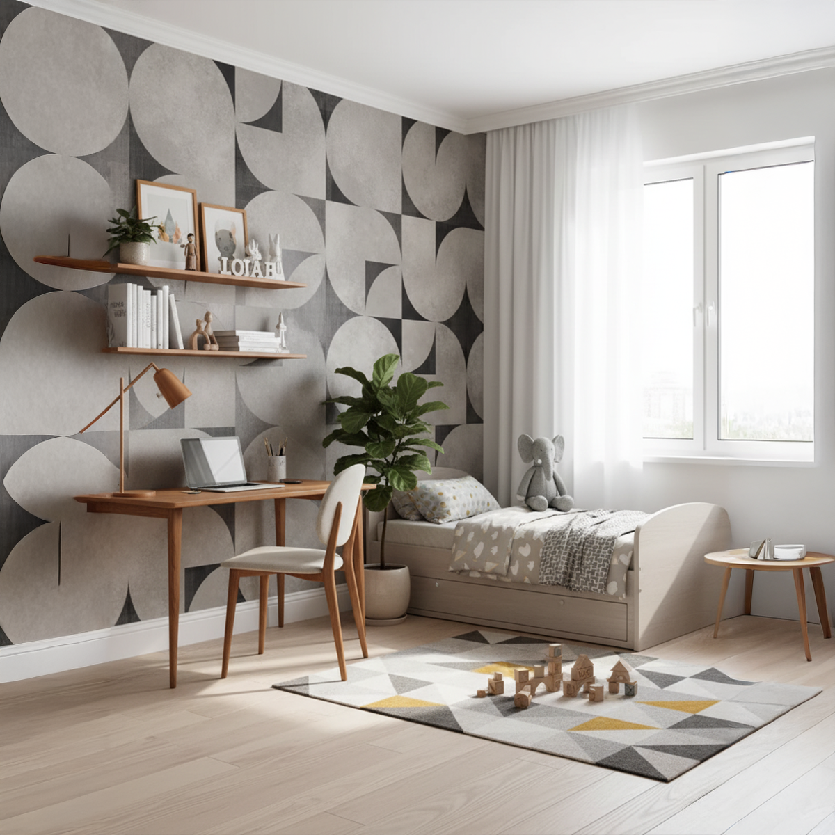 Retro Orbit Wallpaper