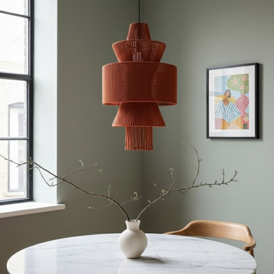 Geometric Flow Lamp