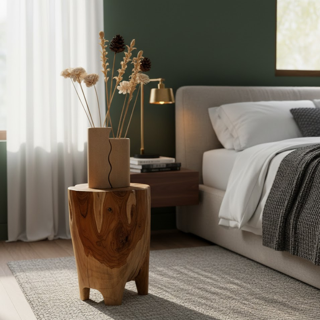 Teak Stool