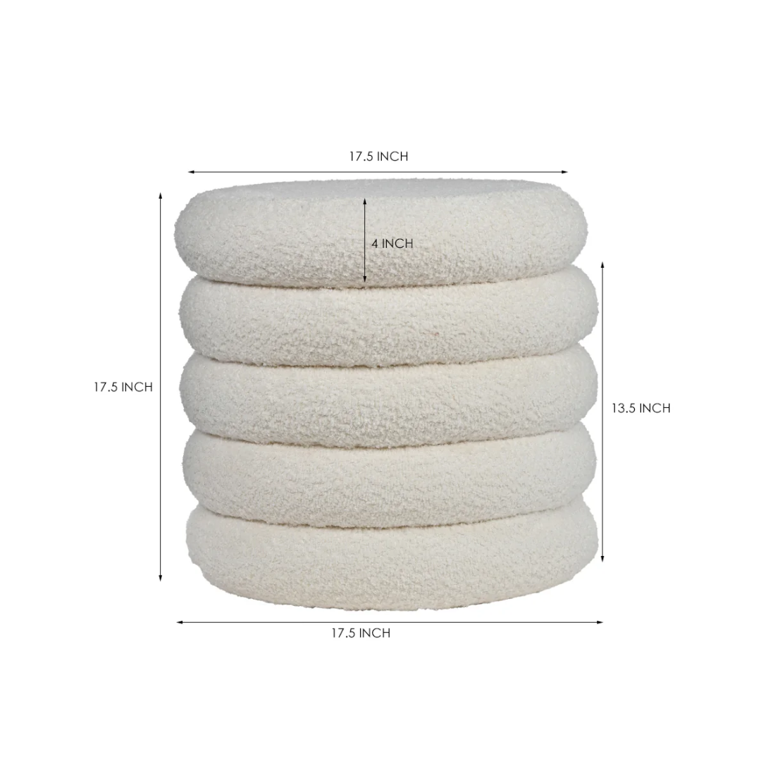 Arbor Cotton Pouf