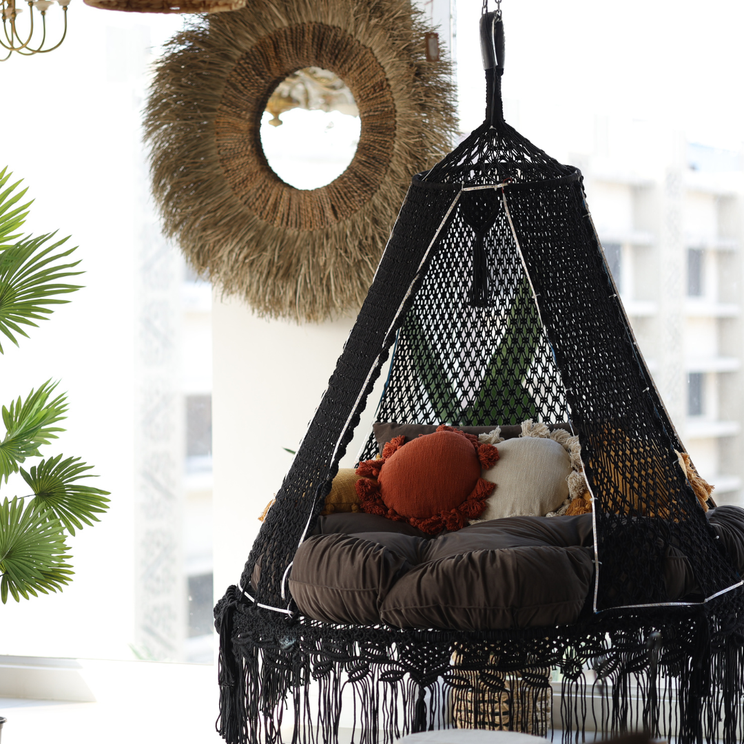 Cloudy Macrame Heavenly Swing (Copy) - Bare Boho Living