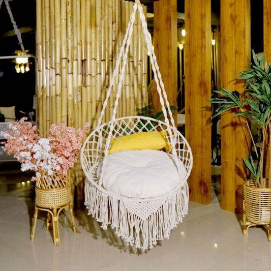 Cloudy Macrame Heavenly Swing - Bare Boho Living