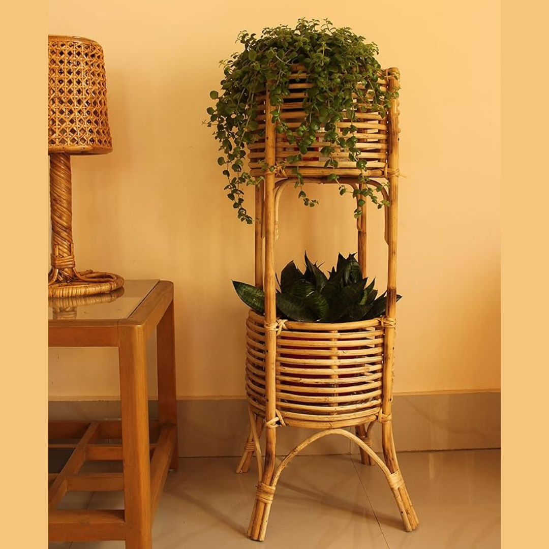 hanging cane planter Shop Weaving Hanging Cane Planter