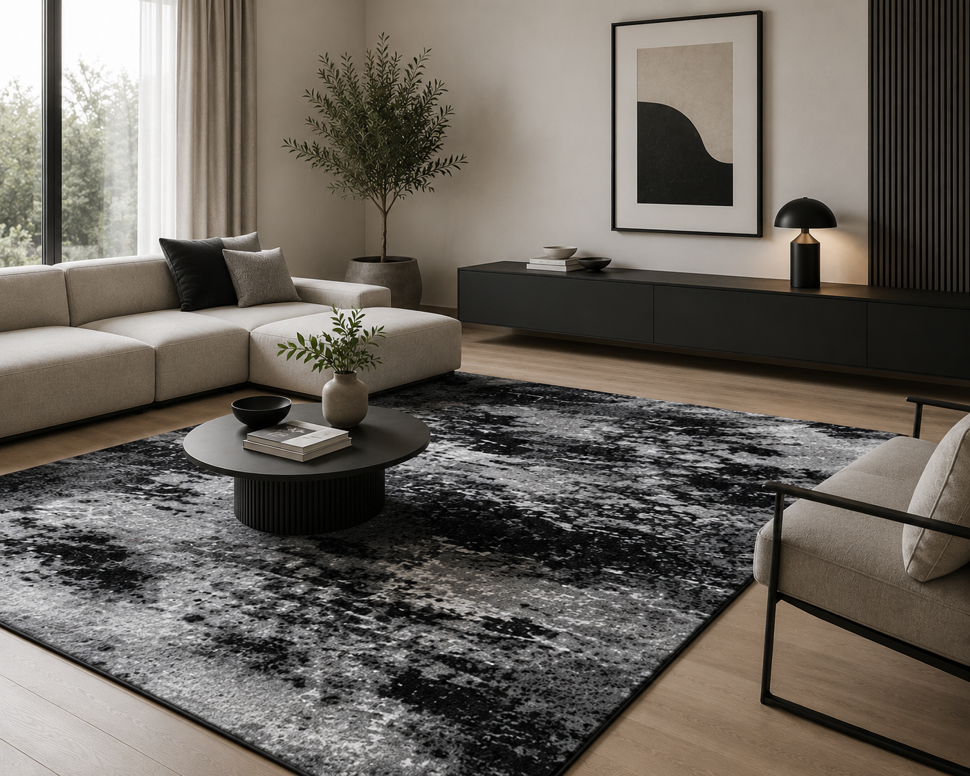 Eclipse Texture Rug