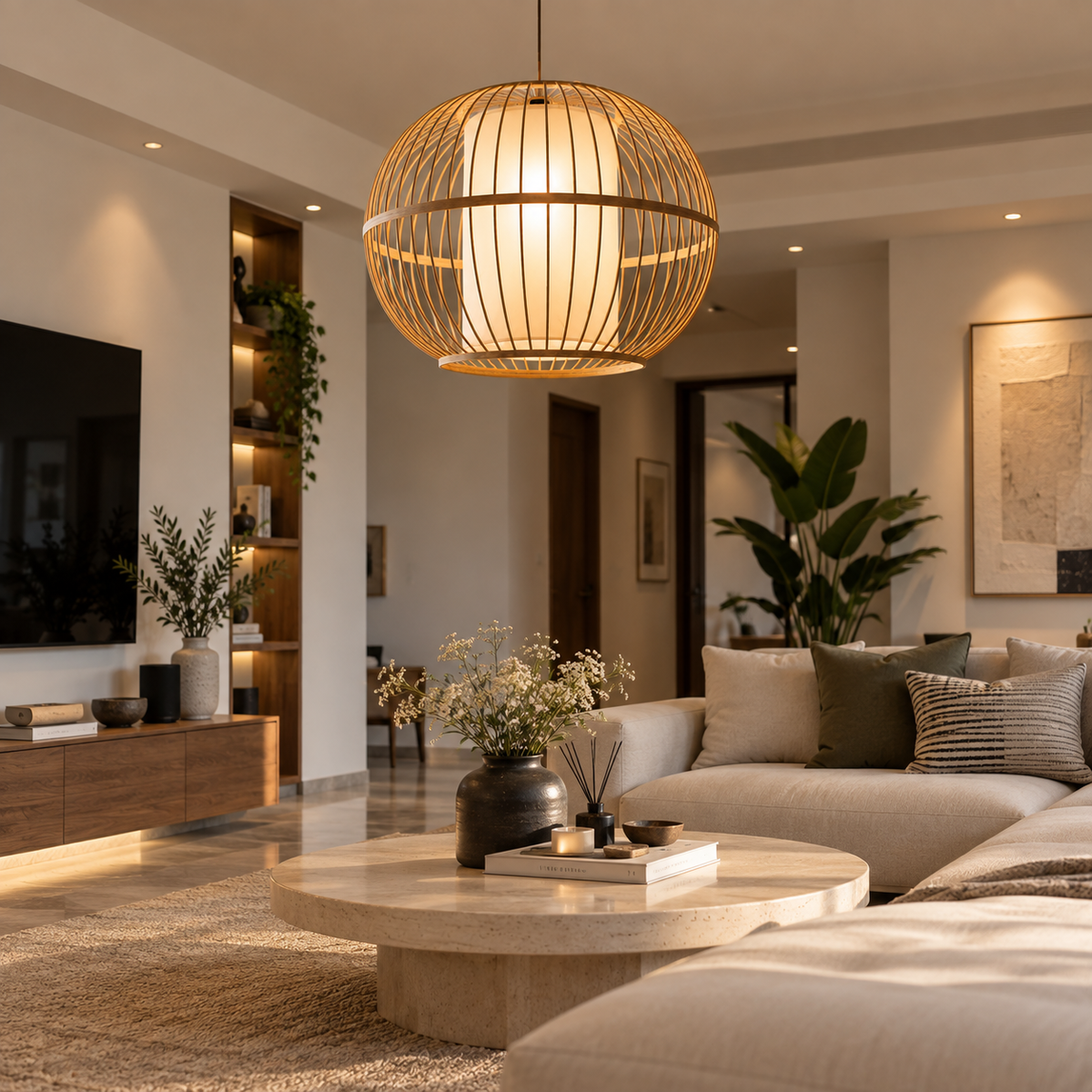 Serenity Cage Pendant Lamp