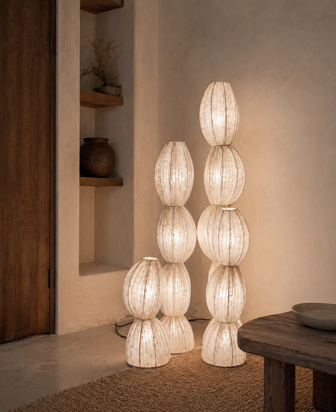 Carandá Sculptural Glow Lamp