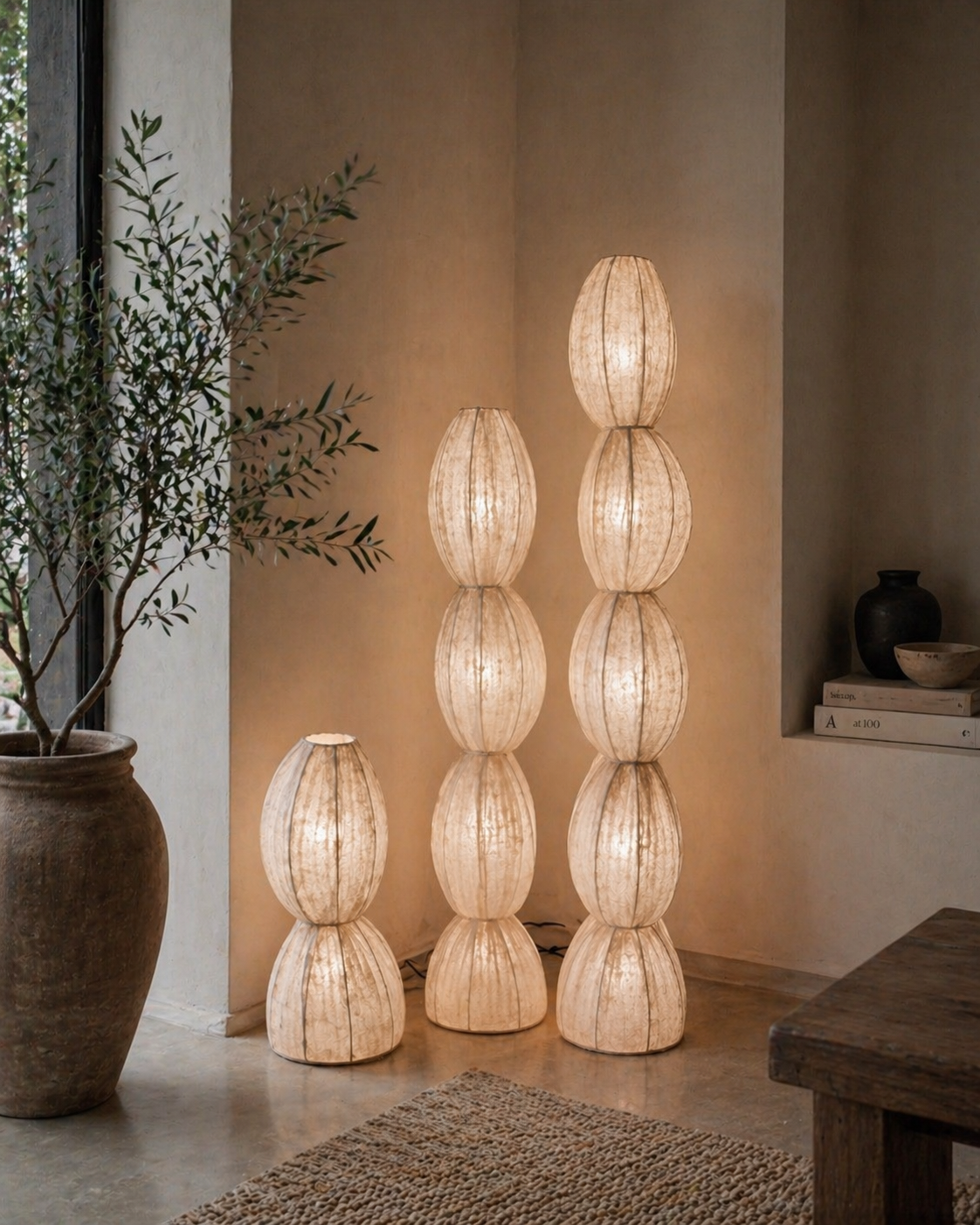Carandá Sculptural Glow Lamp