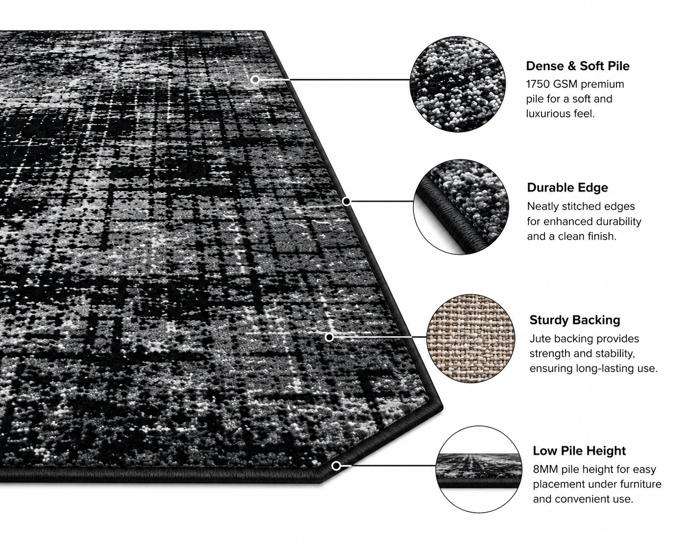Ashline Grid Rug
