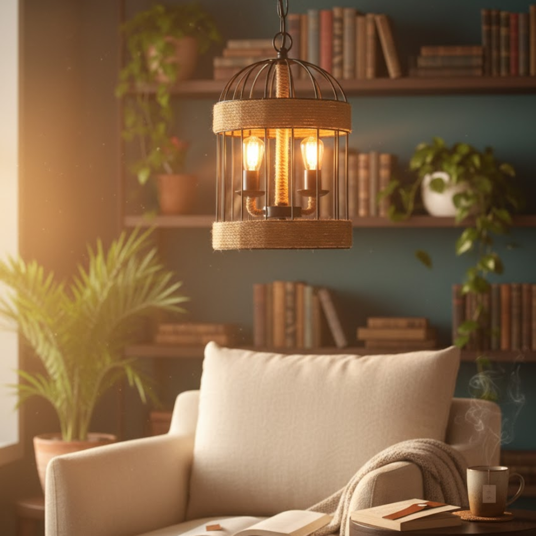 Willow Haven Birdcage Chandelier