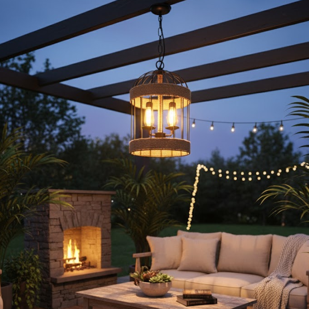 Willow Haven Birdcage Chandelier