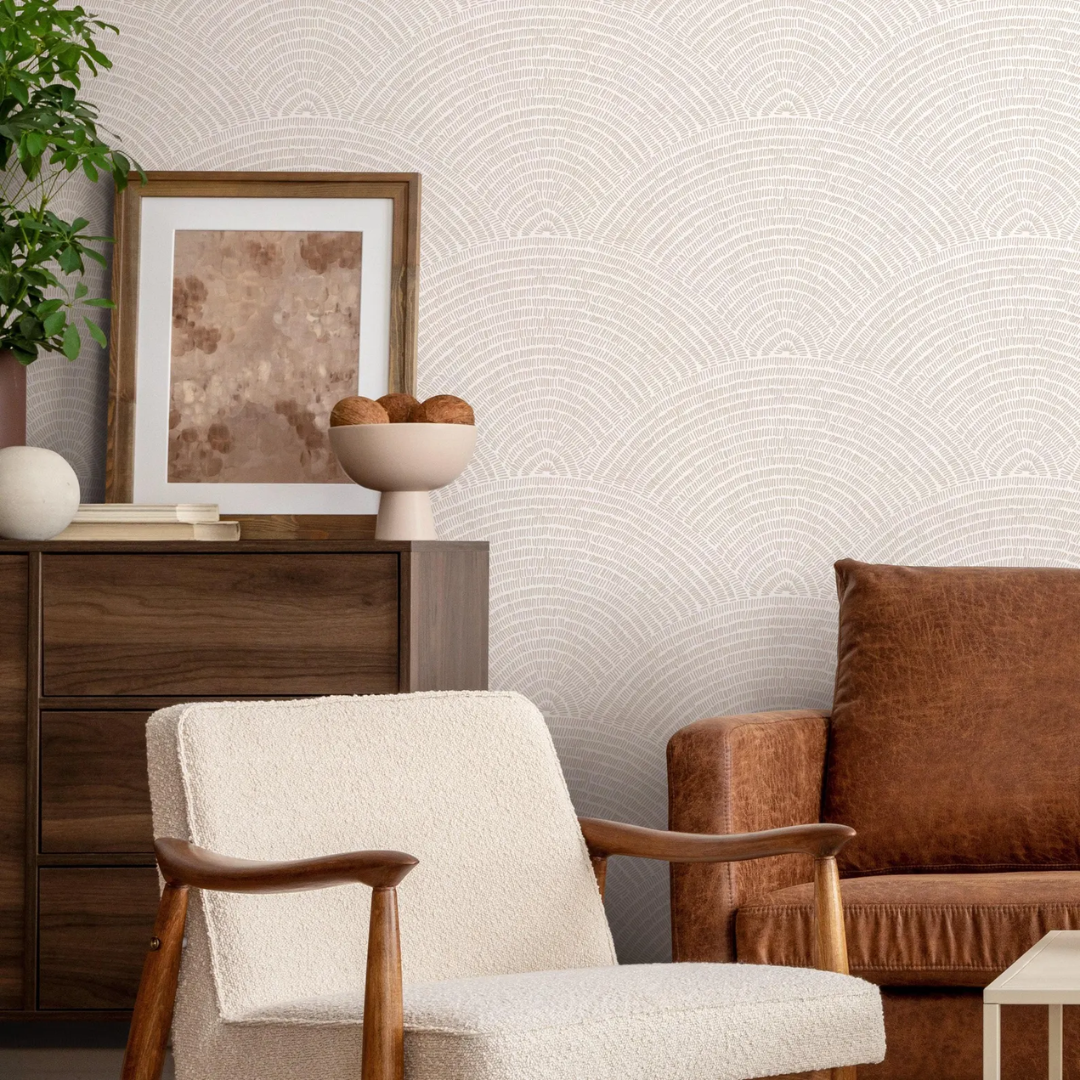 Softwave Tonal Fan Wallpaper