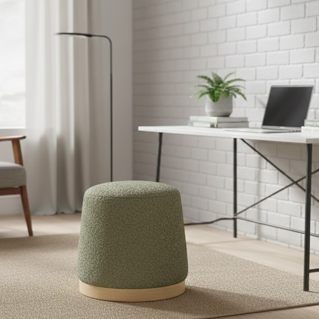 Nestle Boucle Pouf Stool