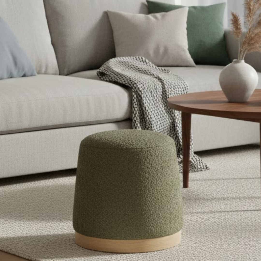 Nestle Boucle Pouf Stool