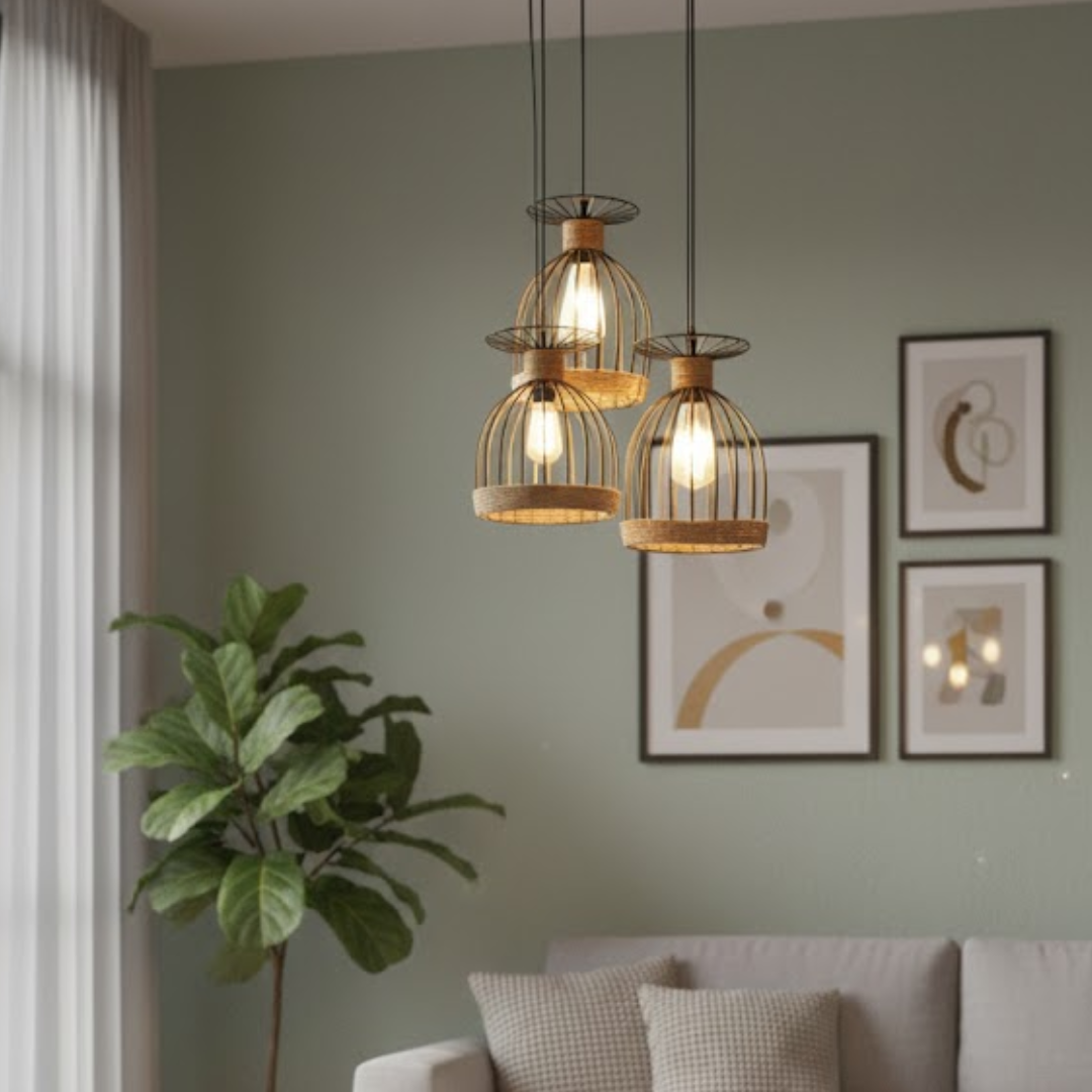 Aiden Cage Cluster Chandelier