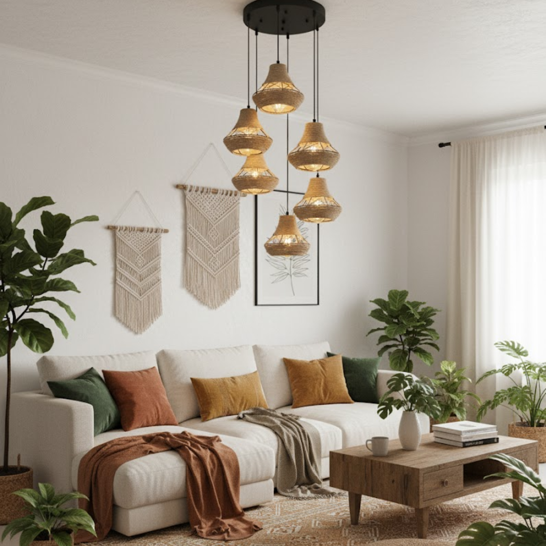 Boho Cascade Chandelier
