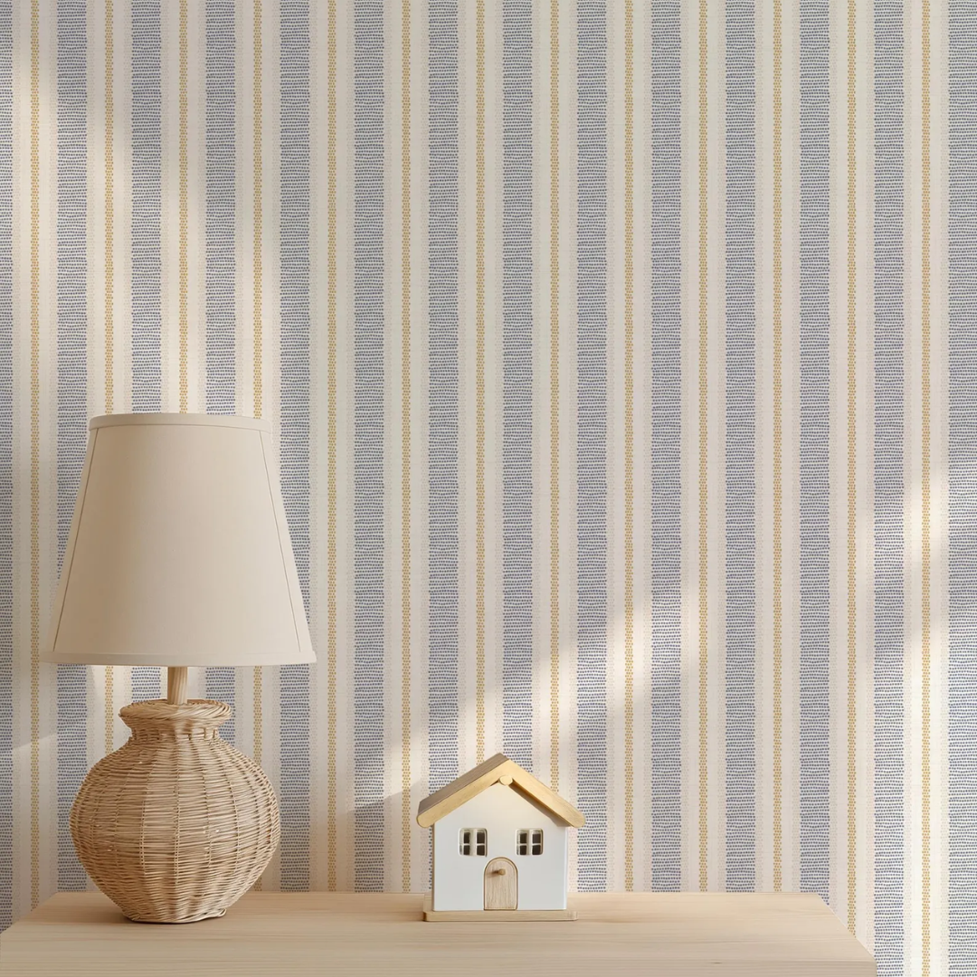 Whisperlane Soft Stripe Wallpaper