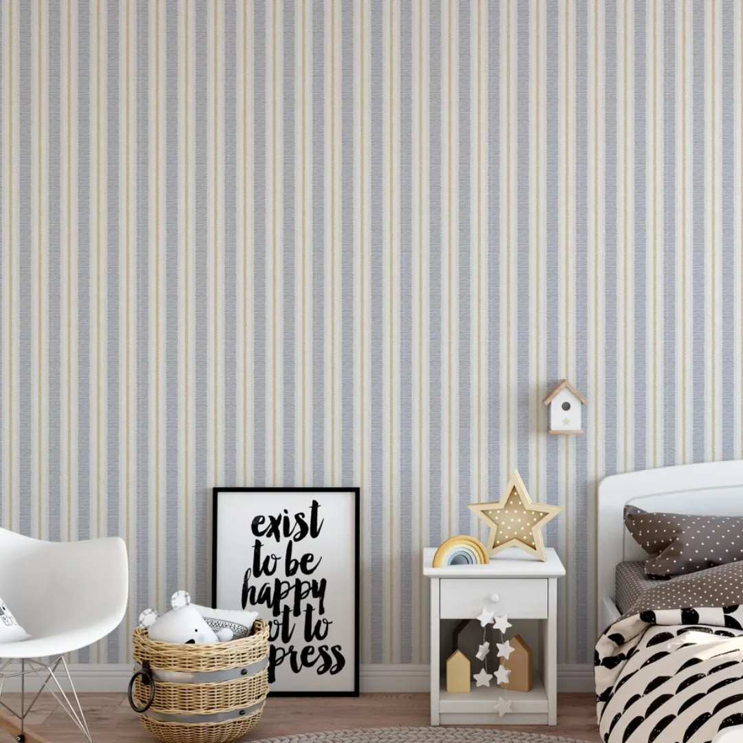 Whisperlane Soft Stripe Wallpaper