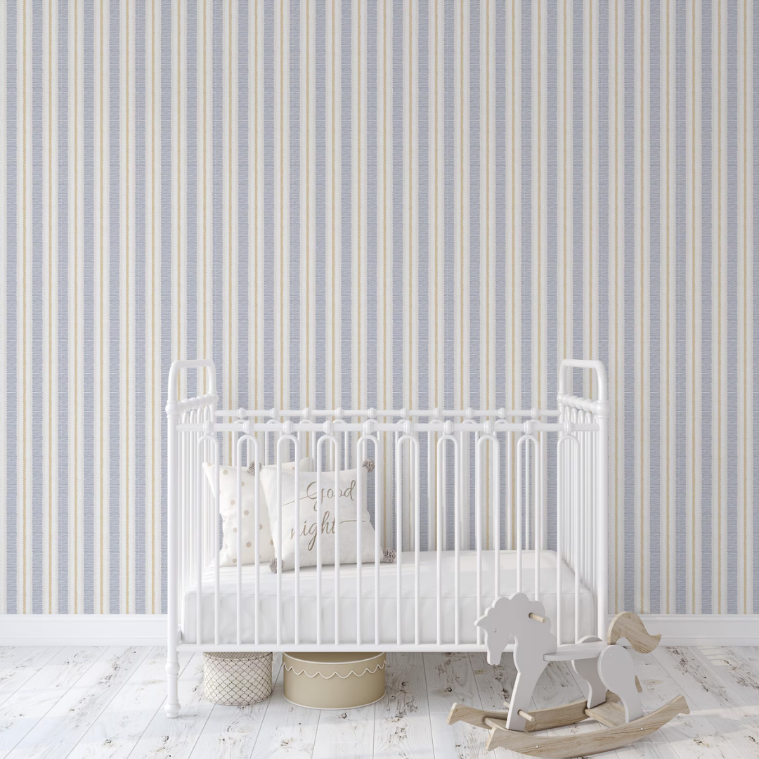 Whisperlane Soft Stripe Wallpaper
