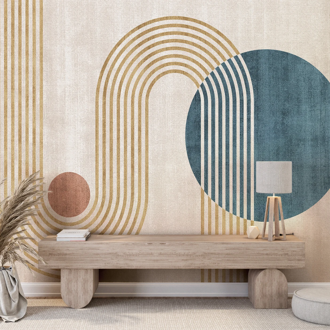 Goldenrise Boho Wallpaper