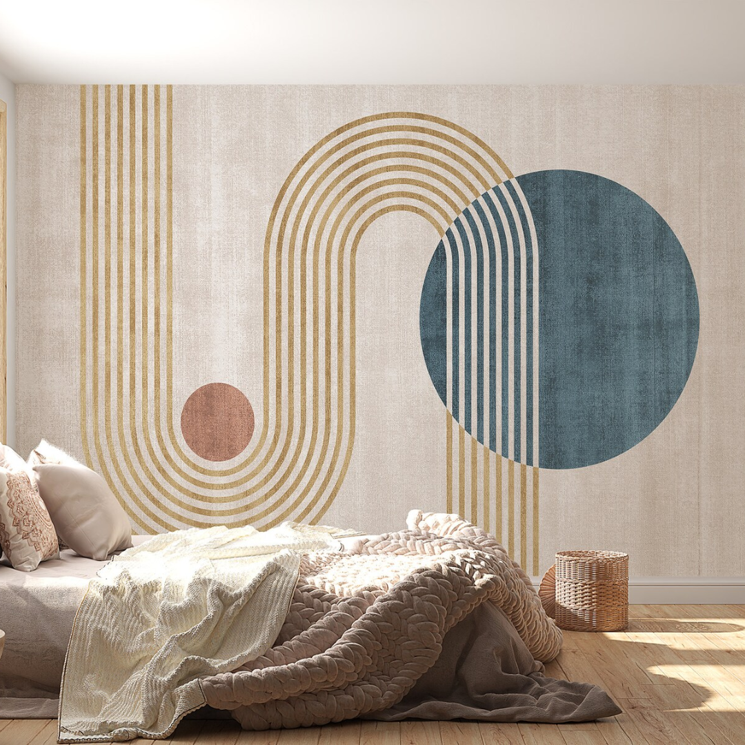 Goldenrise Boho Wallpaper