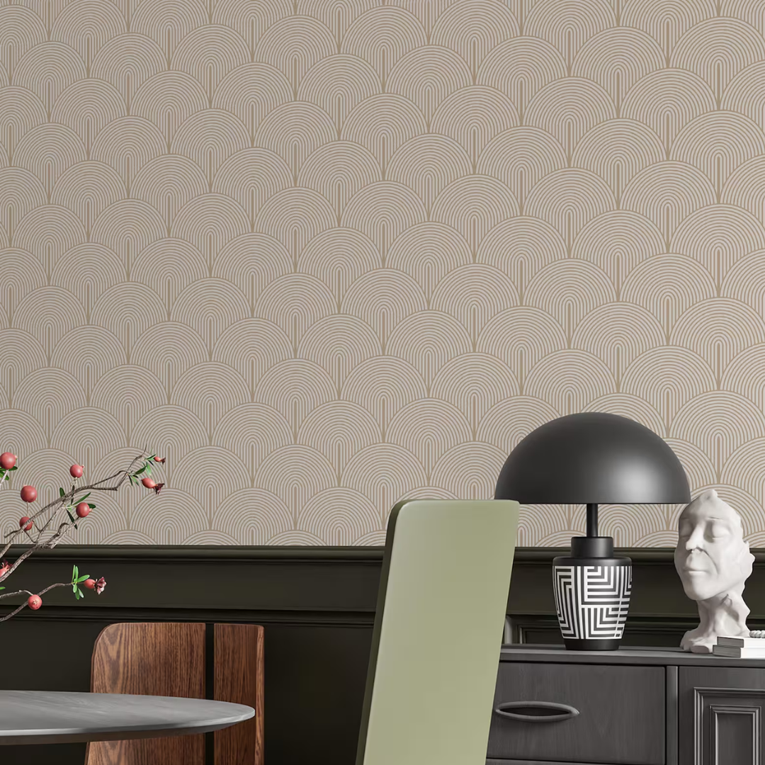 Serenata Soft Scallop Wallpaper