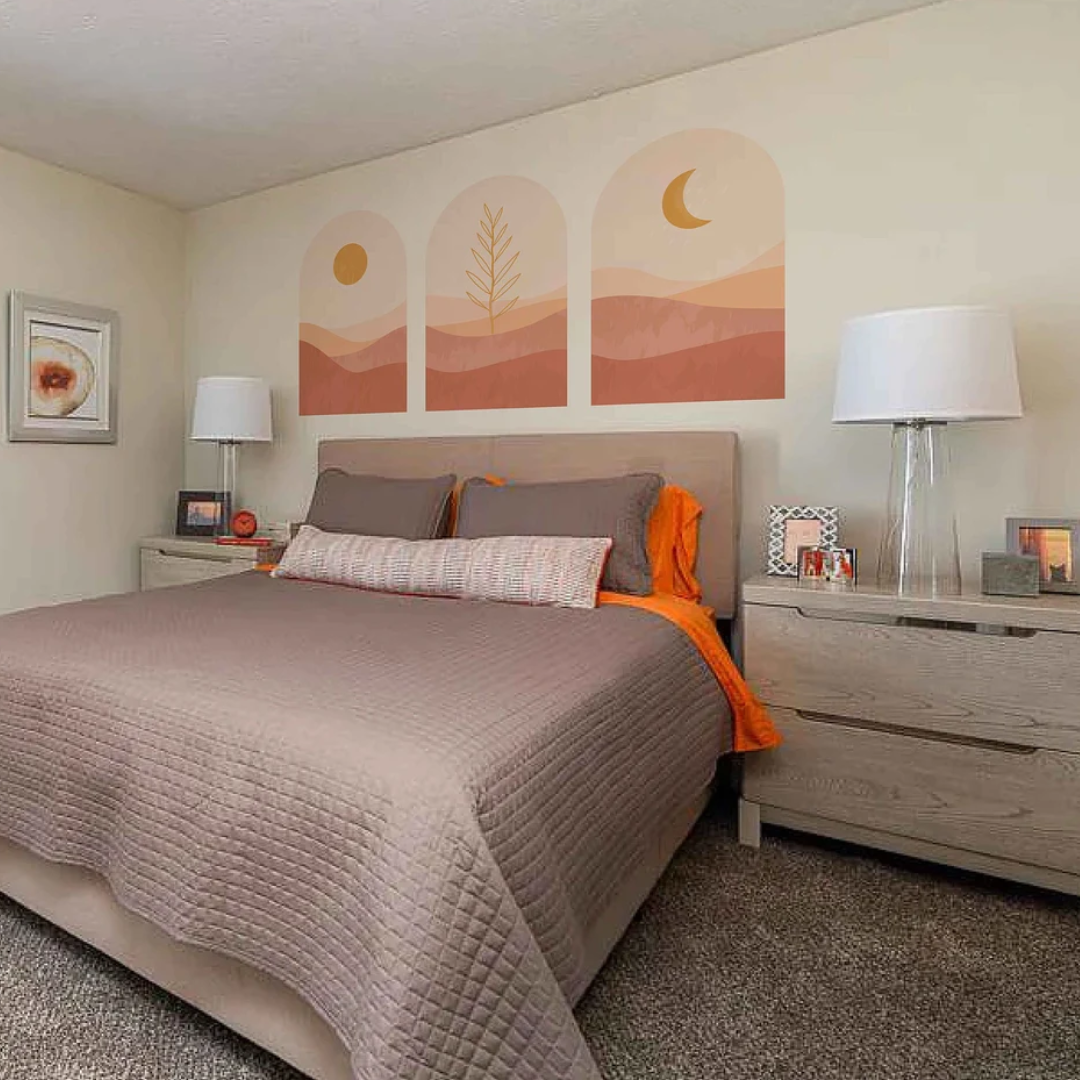 Desert Tranquility Arch Wallpaper