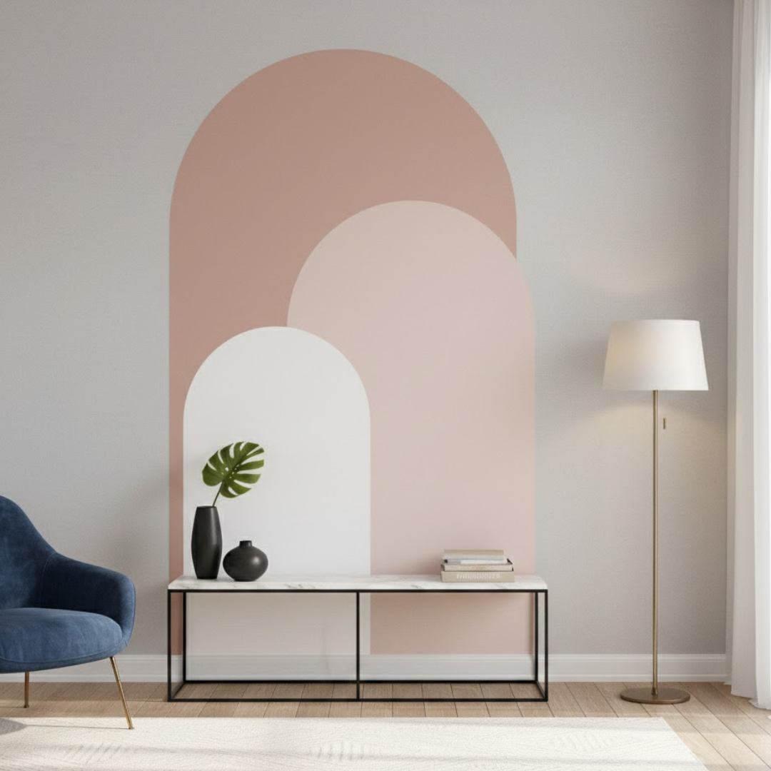 Minimalist Harmony Arch Wallpaper