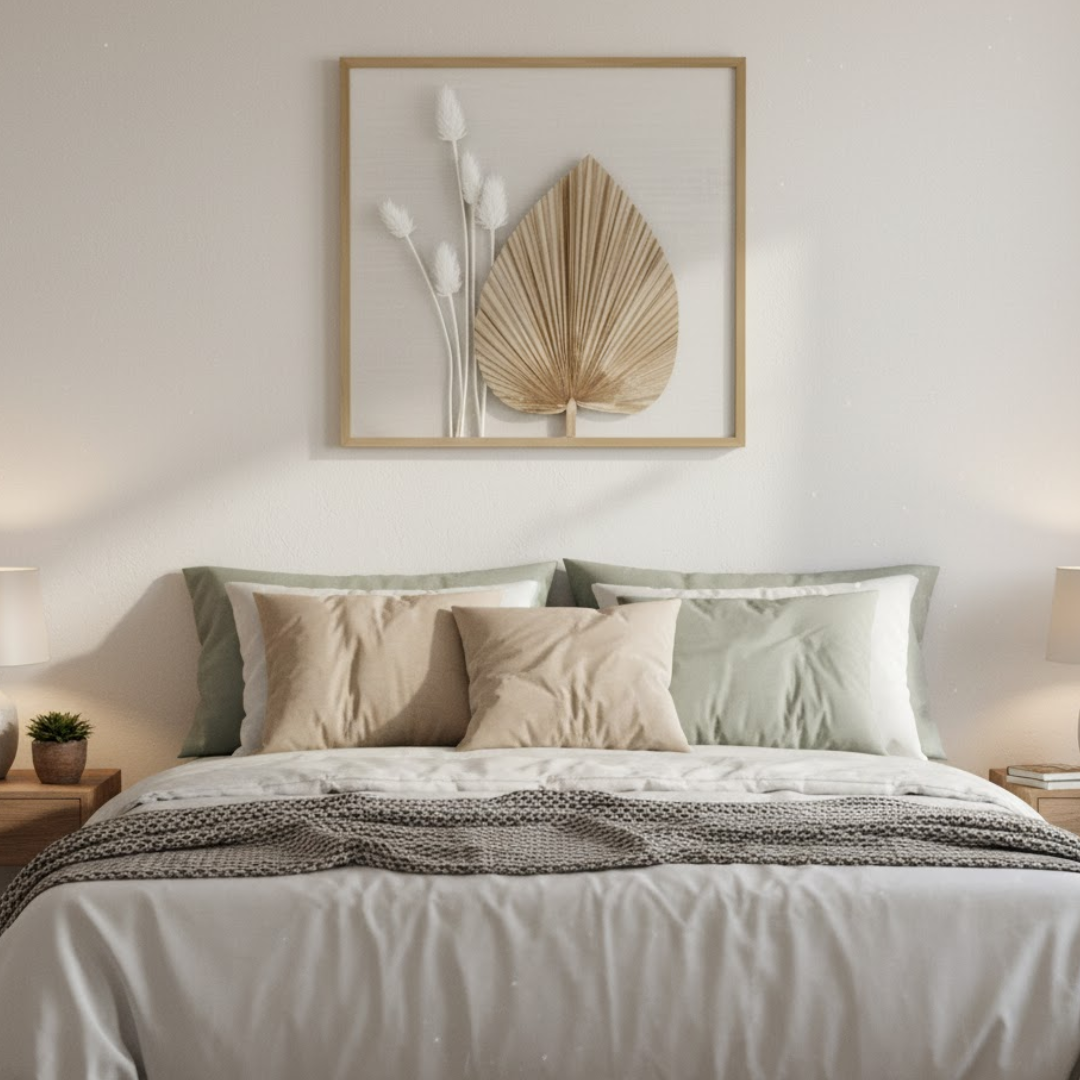 Sahara Whispers Handmade 3D Textured Wall Painting