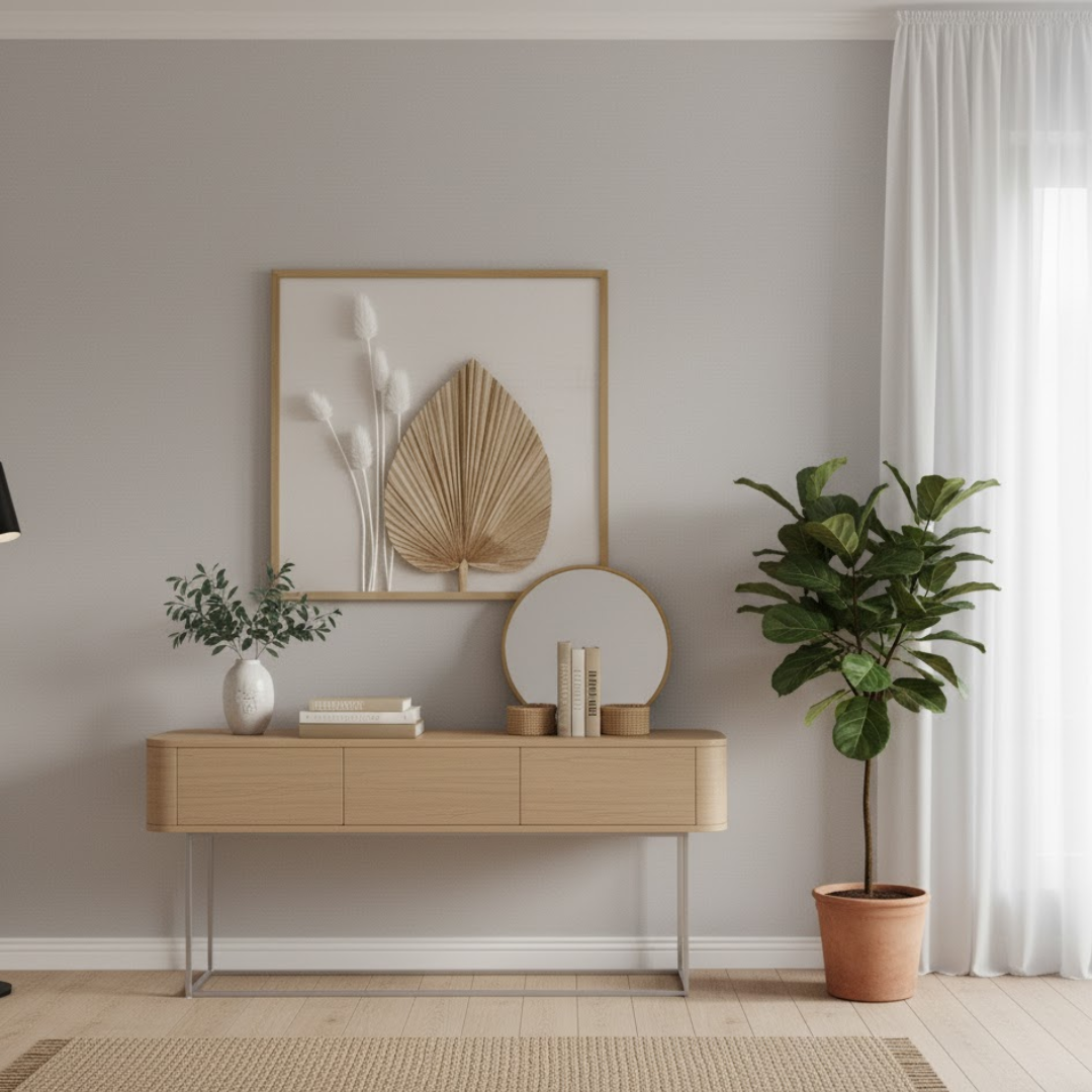 Sahara Whispers Handmade 3D Textured Wall Painting