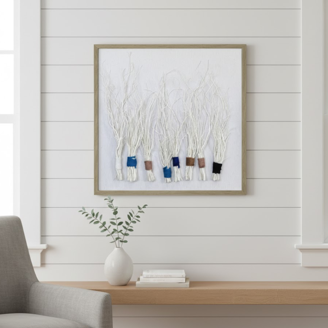 Elysian Layers Handmade 3D Textured Wall Painting