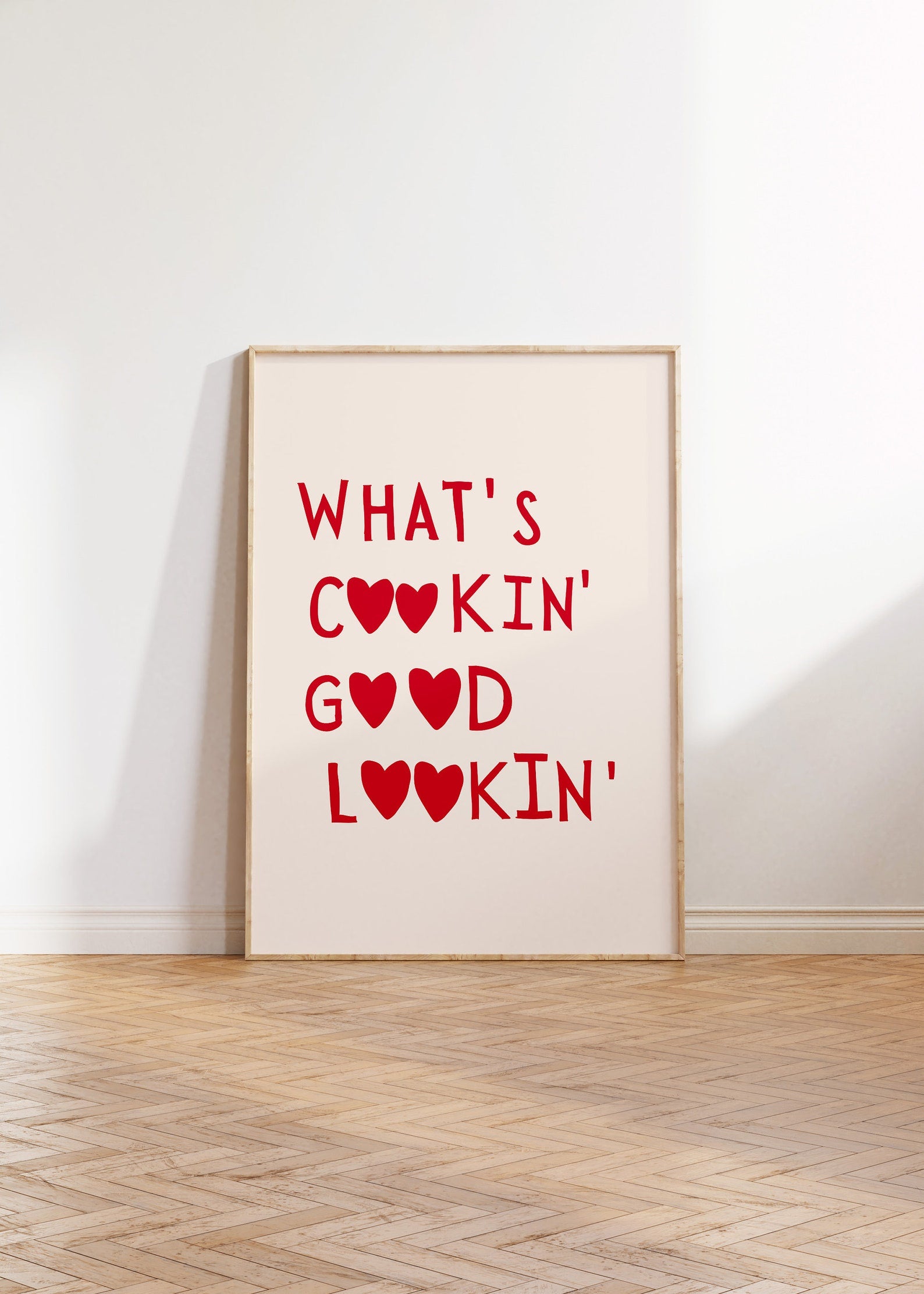 What’s Cooking Good Looking Digital Art Poster
