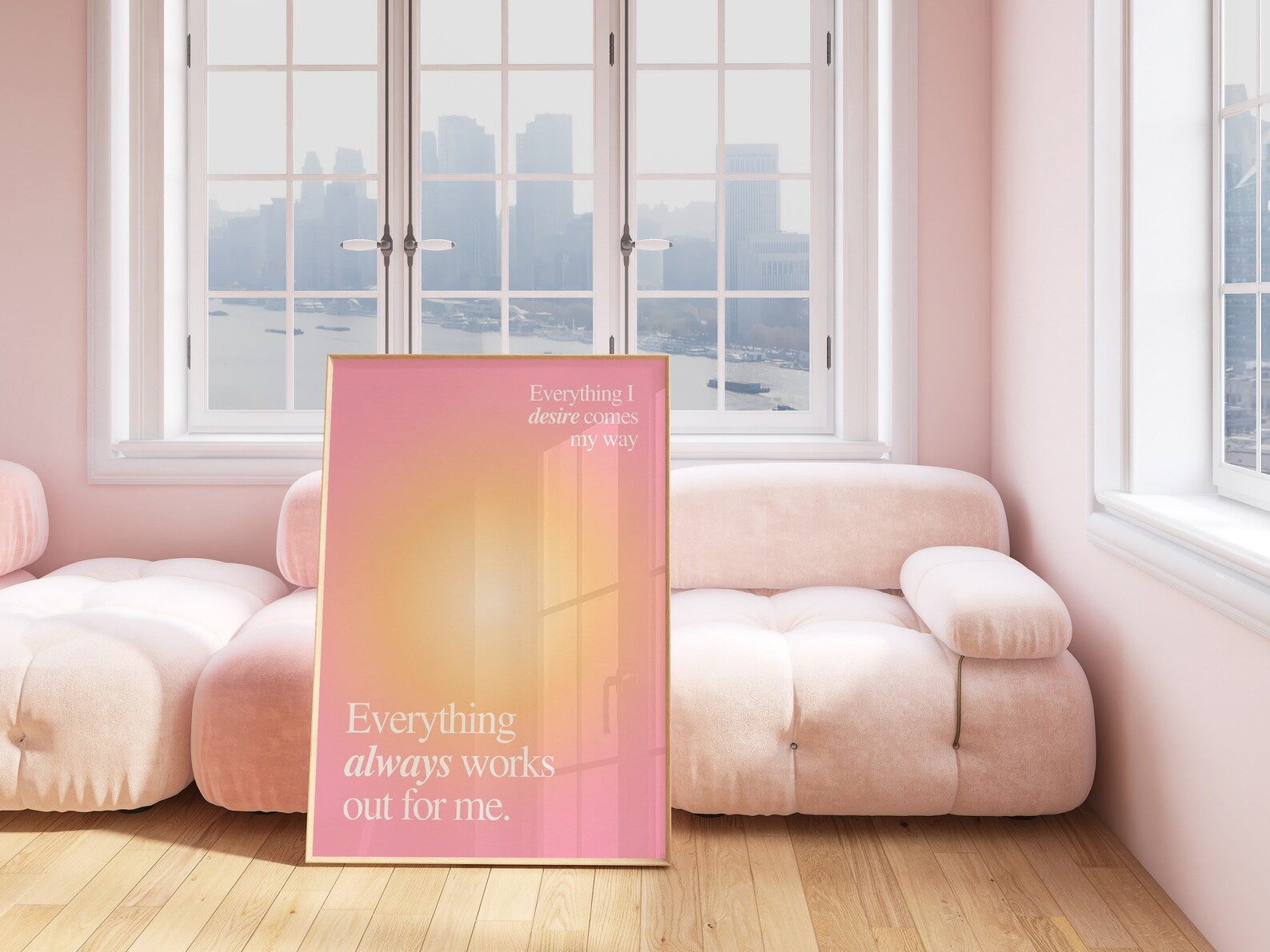 Radiant Aura Digital Art Poster