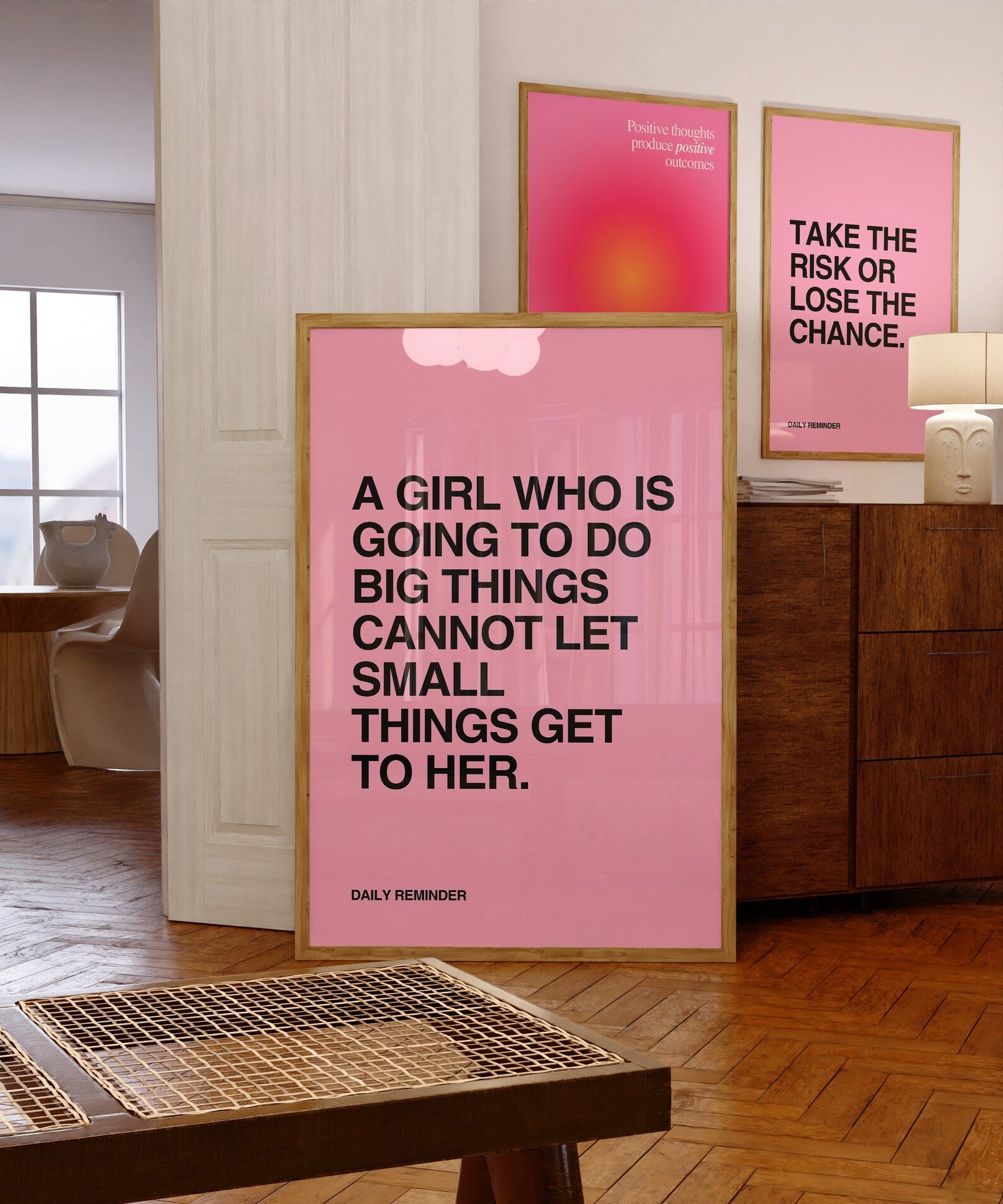 Fearless Femme Digital Art Poster