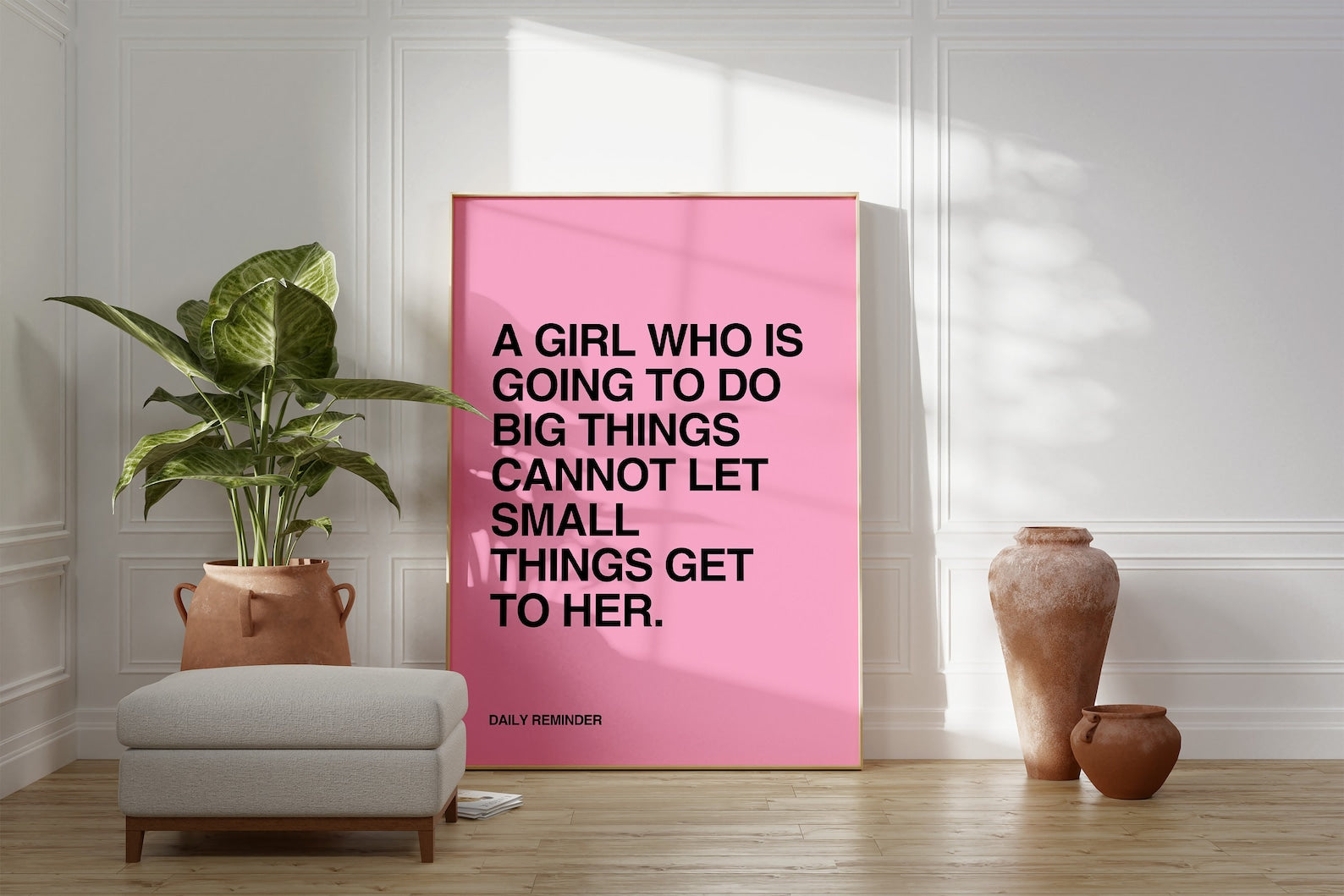 Fearless Femme Digital Art Poster