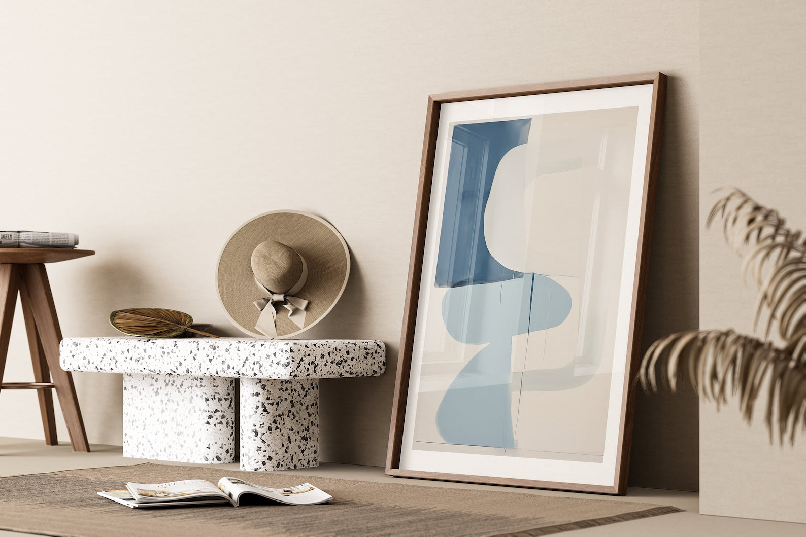 Modern Abstract Digital Wall Painting